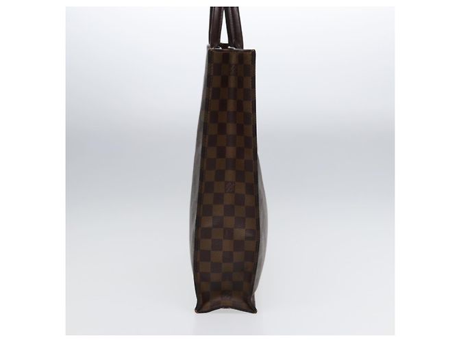 LOUIS VUITTON Borsa Sac Plat Damier Ebene N51140 Auth LV 88692 - vista 4
