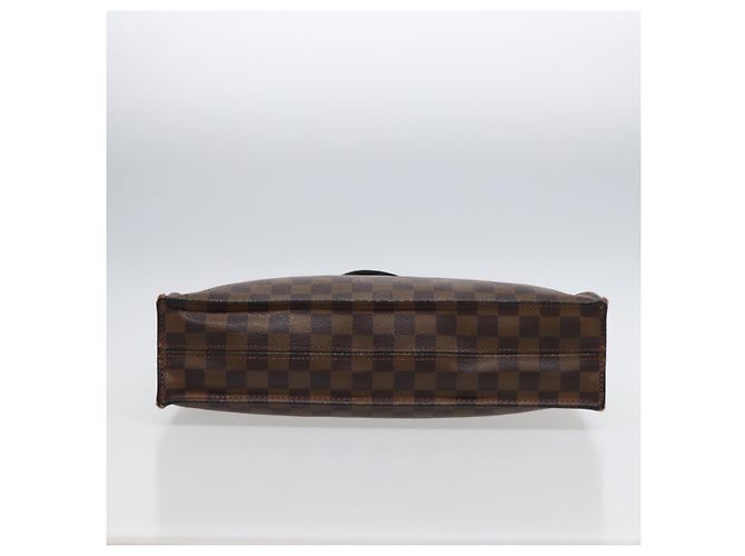 LOUIS VUITTON Borsa Sac Plat Damier Ebene N51140 Auth LV 88692 - vista 5