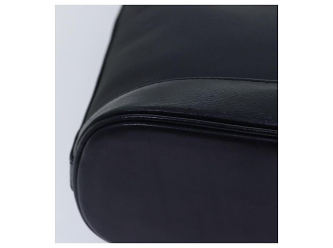 Autre Marque Borsa a Spalla Burberrys in Nylon Pelle Blu Navy Oro Auth hk1626 D'oro - vista 15