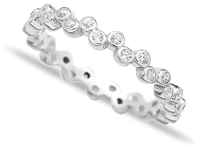 Autre Marque 19,2k Goldschmuckring Silber - Ansicht 2