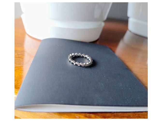 Autre Marque 19,2k Goldschmuckring Silber - Ansicht 5