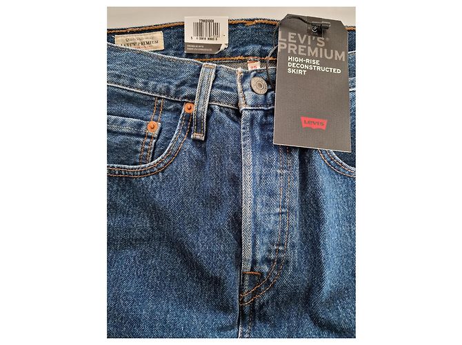 Falda vaquera Levi's L'EVIS azul - vista 2