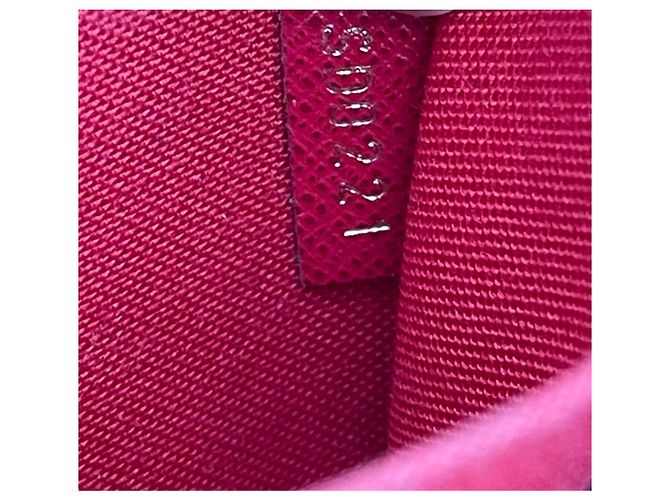 Louis Vuitton Felicie Damier Ebene Borsa marrone - vista 10