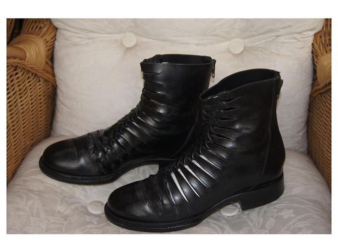 Ann Demeulemeester Ankle Boots - vista 3