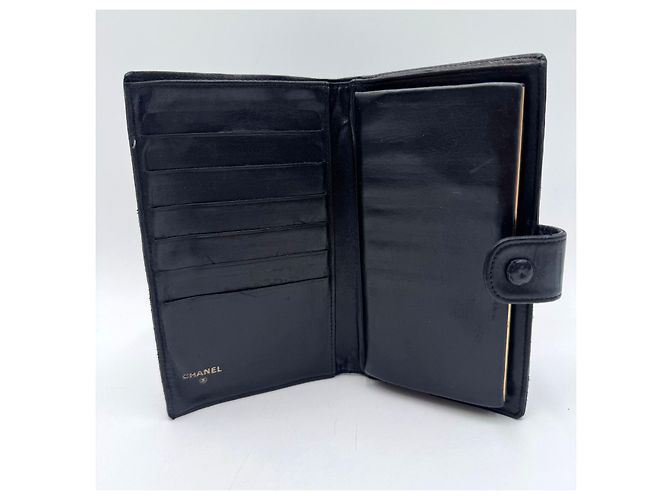 Trendy CC Cartera de piel de cordero Chanel CC Negro - vista 11