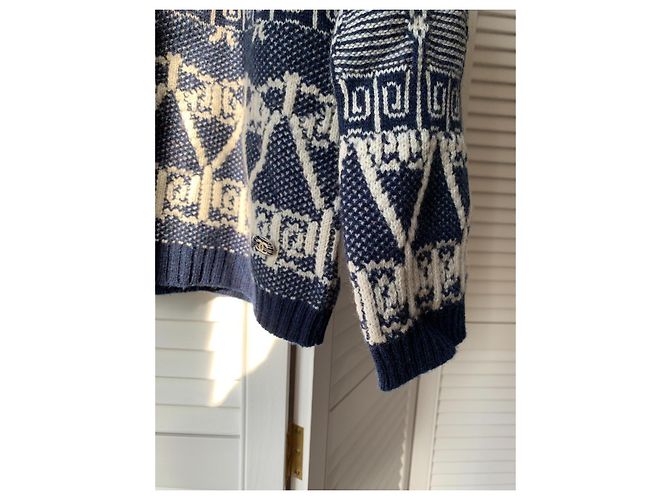 14C Cashmere-Pullover Chanel & Lagerfeld Resort 2014 40it Singapur Laufsteg Mehrfarben - Ansicht 10