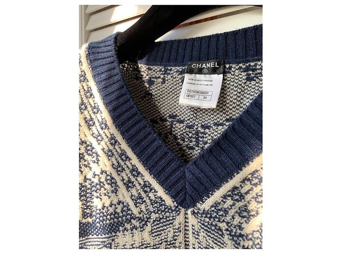 14C Cashmere-Pullover Chanel & Lagerfeld Resort 2014 40it Singapur Laufsteg Mehrfarben - Ansicht 11