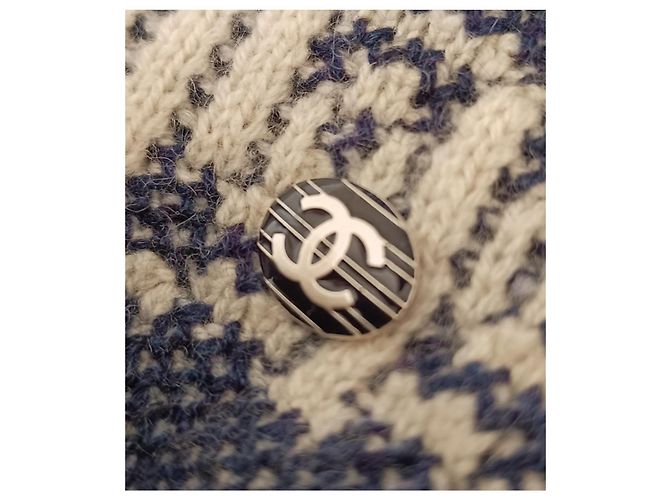 14C Cashmere-Pullover Chanel & Lagerfeld Resort 2014 40it Singapur Laufsteg Mehrfarben - Ansicht 12