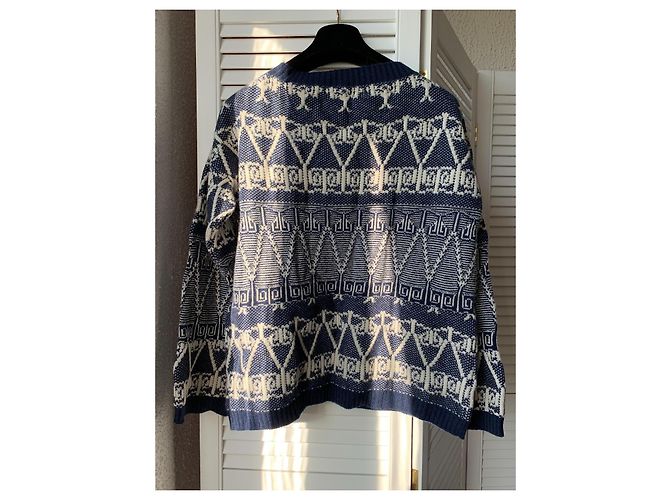 14C Cashmere-Pullover Chanel & Lagerfeld Resort 2014 40it Singapur Laufsteg Mehrfarben - Ansicht 14