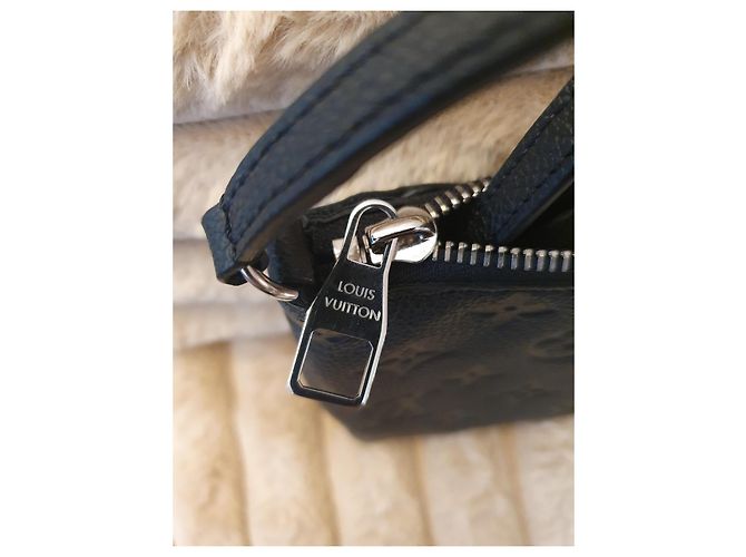 Louis Vuitton Pallas BB Pelle Monogramma Nera Nero - vista 3