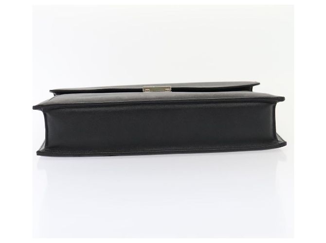Borsa da lavoro in pelle nera e argento Burberry Auth ep5521 Nero - vista 5