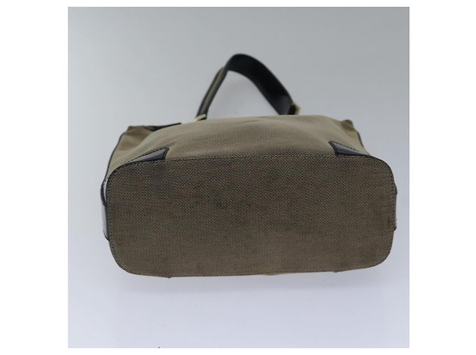 Borsa a spalla GUCCI in tela beige Auth ac3261 - vista 5