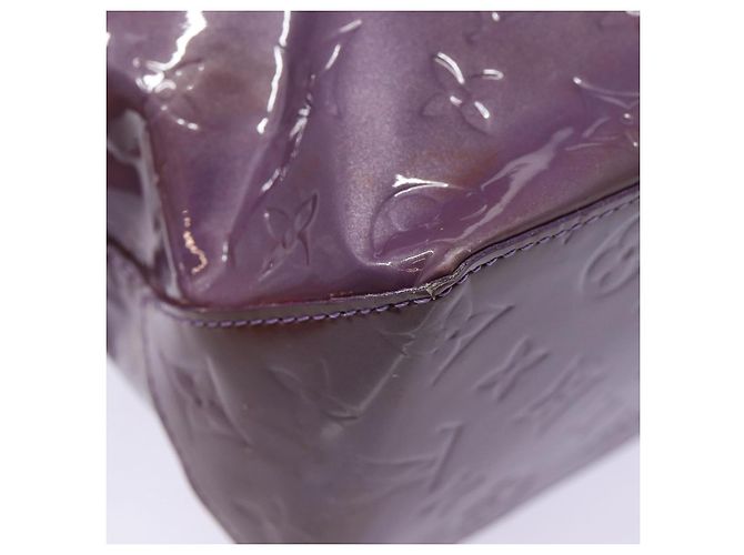 LOUIS VUITTON Monogram Vernis Reade MM Tote Bag Viole M91087 LV Auth 88759 Purple - view 14