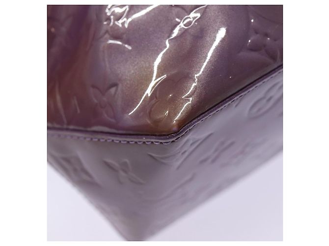LOUIS VUITTON Monogram Vernis Reade MM Tote Bag Viole M91087 LV Auth 88759 Purple - view 16