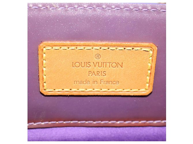 LOUIS VUITTON Monogram Vernis Reade MM Tote Bag Viole M91087 LV Auth 88759 Purple - view 17
