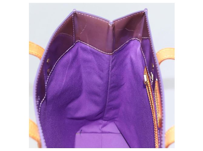 LOUIS VUITTON Monogram Vernis Reade MM Tote Bag Viole M91087 LV Auth 88759 Purple - view 18