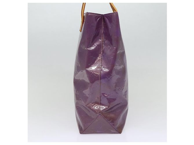 LOUIS VUITTON Monogram Vernis Reade MM Tote Bag Viole M91087 LV Auth 88759 Purple - view 3