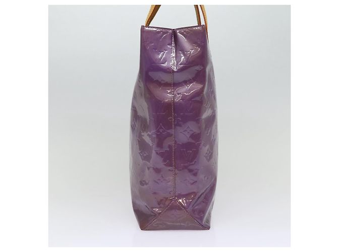LOUIS VUITTON Monogram Vernis Reade MM Tote Bag Viole M91087 LV Auth 88759 Purple - view 4