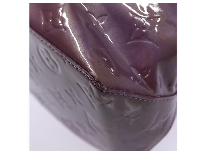 LOUIS VUITTON Monogram Vernis Reade MM Tote Bag Viole M91087 LV Auth 88759 Purple - view 9