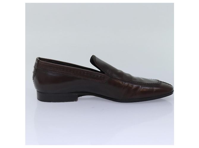 LOUIS VUITTON Schuhe Leder 7 Braun LV Auth bs17139 - Ansicht 20