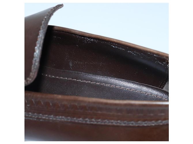 LOUIS VUITTON Schuhe Leder 7 Braun LV Auth bs17139 - Ansicht 27