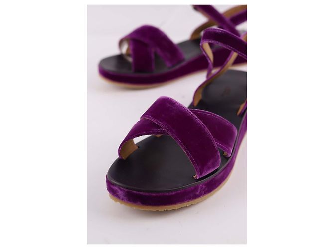 Apc Samt-Sandalen - Ansicht 6