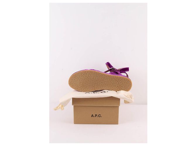 Apc Samt-Sandalen - Ansicht 7