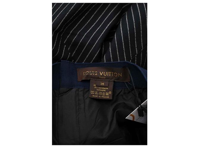 Louis Vuitton Wollrock Schwarz - Ansicht 5
