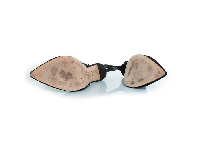 Lola Cruz, décolleté in suede nero - vista 7
