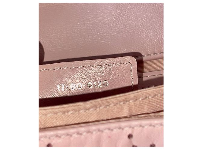 Borsa Dior in pelle rosa - vista 10