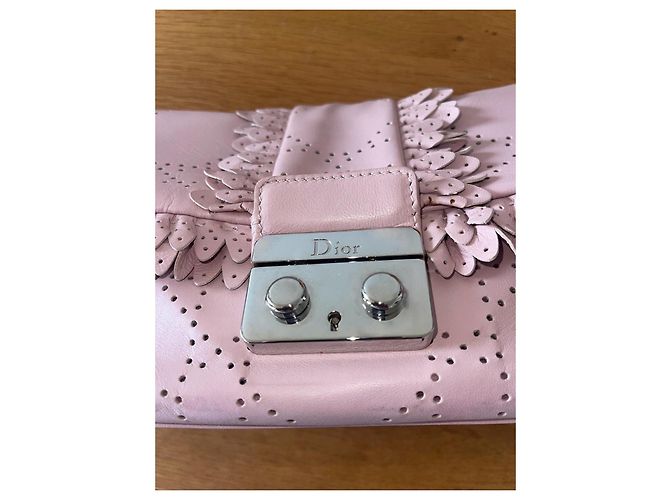 Borsa Dior in pelle rosa - vista 15