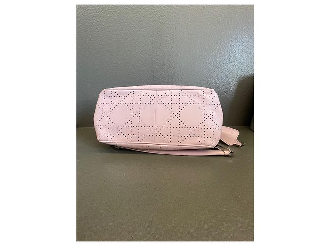 Borsa Dior in pelle rosa - vista 19