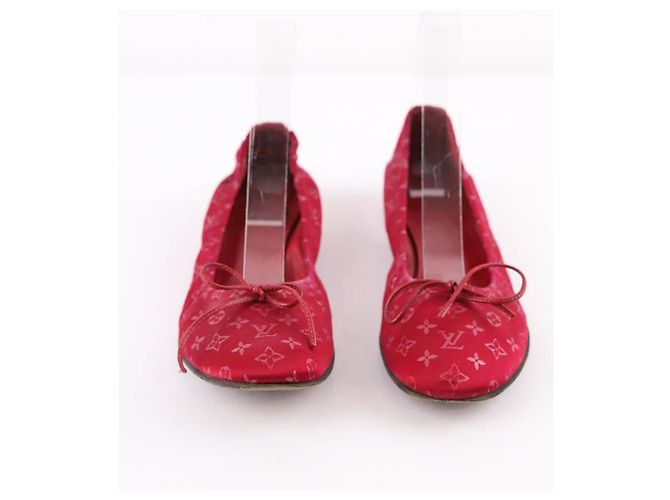 Louis Vuitton Ballerine bordeaux Bordò - vista 2