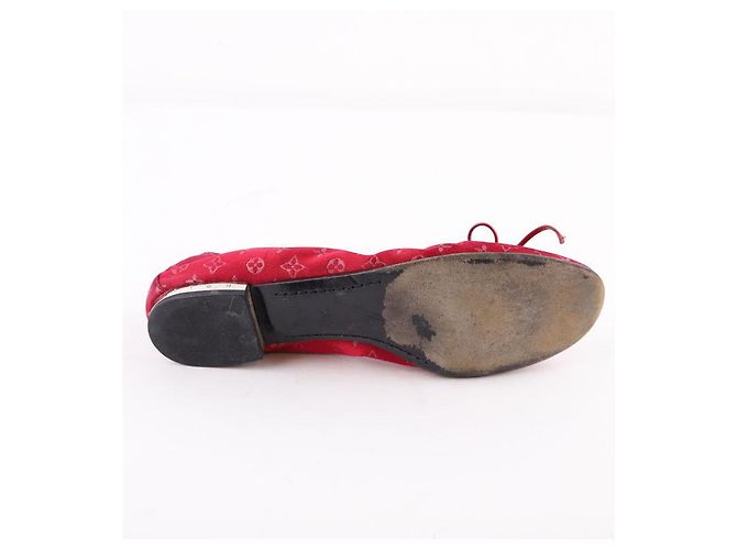 Louis Vuitton Ballerine bordeaux Bordò - vista 6