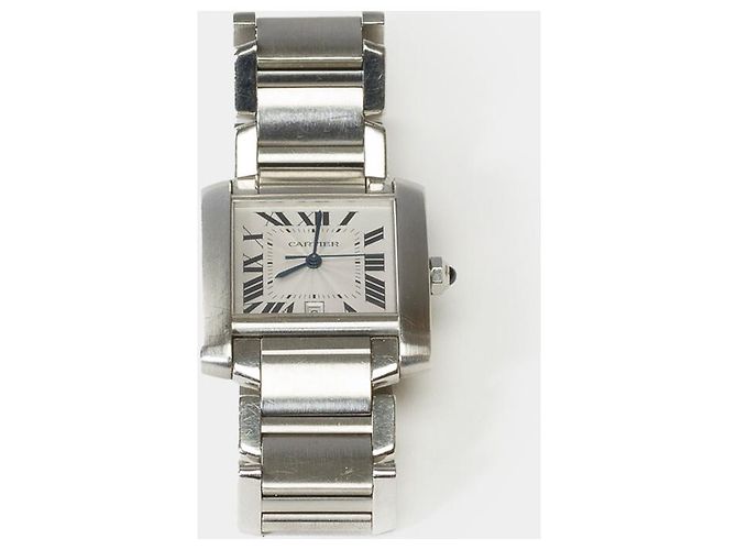 Accessorio CARTIER Tank Francaise in Acciaio Argento - 101991 - vista 2