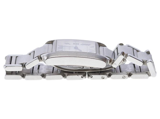 Accessorio CARTIER Tank Francaise in Acciaio Argento - 101991 - vista 6