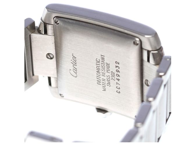 Accessorio CARTIER Tank Francaise in Acciaio Argento - 101991 - vista 8