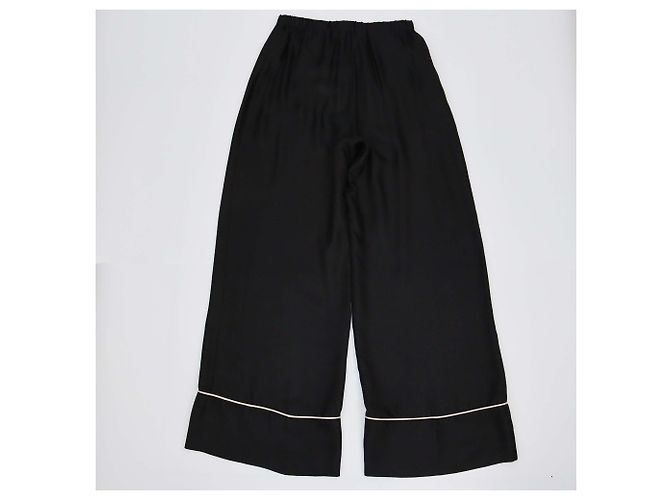 Pantalones PRADA T.FR Seda - vista 2