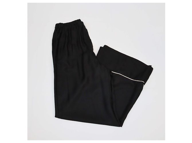Pantalones PRADA T.FR Seda - vista 3