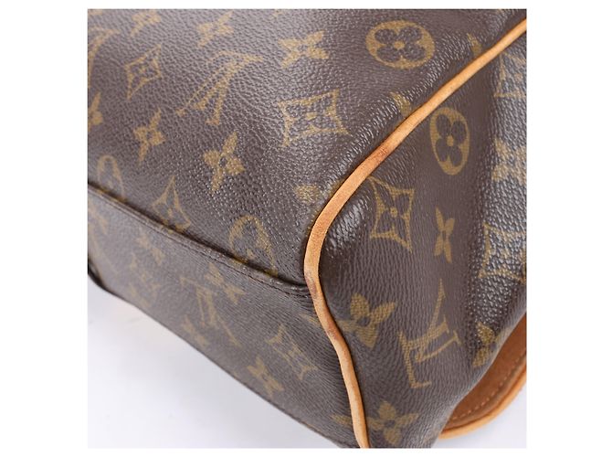 Borsa a tracolla Abbesses in tela Monogram Louis Vuitton M45257 Marrone - vista 12