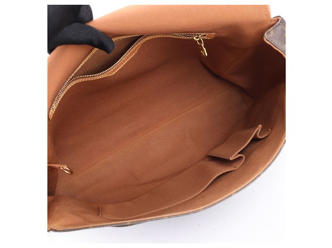 Borsa a tracolla Abbesses in tela Monogram Louis Vuitton M45257 Marrone - vista 18