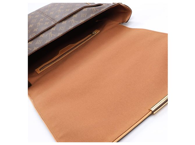 Borsa a tracolla Abbesses in tela Monogram Louis Vuitton M45257 Marrone - vista 20