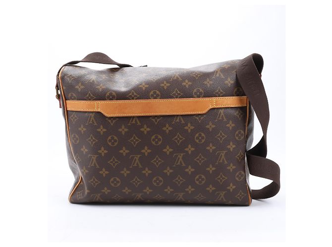 Borsa a tracolla Abbesses in tela Monogram Louis Vuitton M45257 Marrone - vista 4