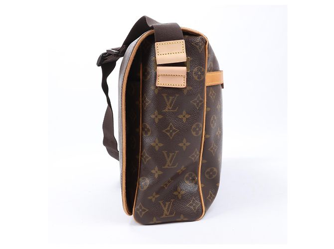 Borsa a tracolla Abbesses in tela Monogram Louis Vuitton M45257 Marrone - vista 5