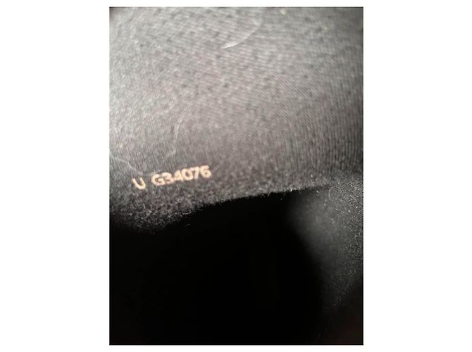 Botas de goma Chanel kaki talla 40 Caqui - vista 9