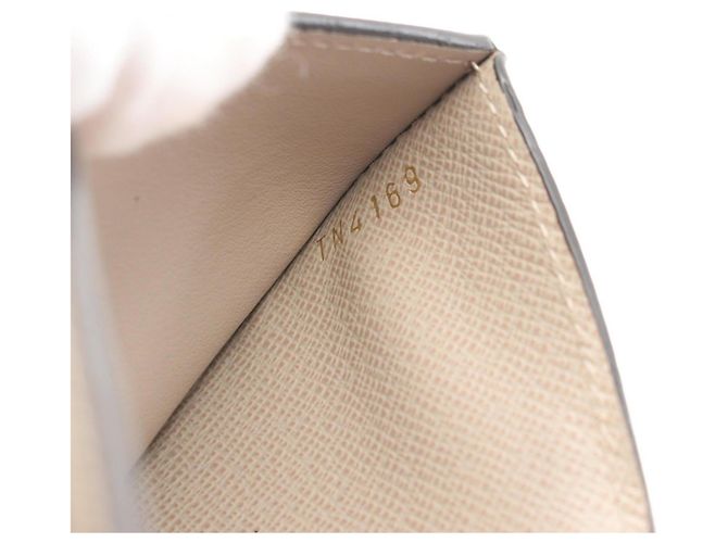 Twist Billetera bi-fold de cuero Epi Louis Vuitton Beige - vista 7