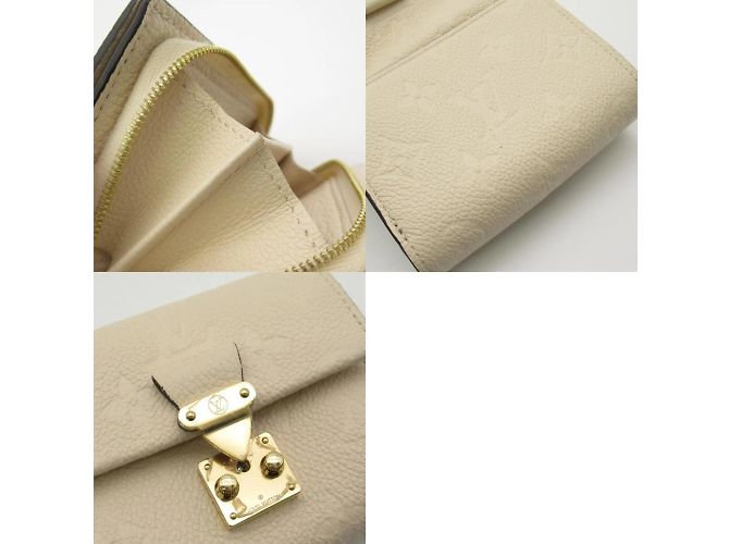 Cartera Metis Compact Tri-fold de Louis Vuitton Beige - vista 11
