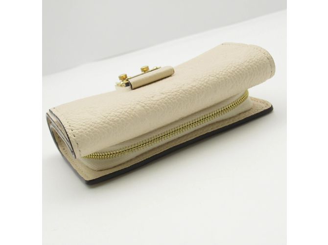 Cartera Metis Compact Tri-fold de Louis Vuitton Beige - vista 5