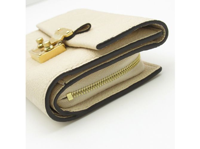 Cartera Metis Compact Tri-fold de Louis Vuitton Beige - vista 6