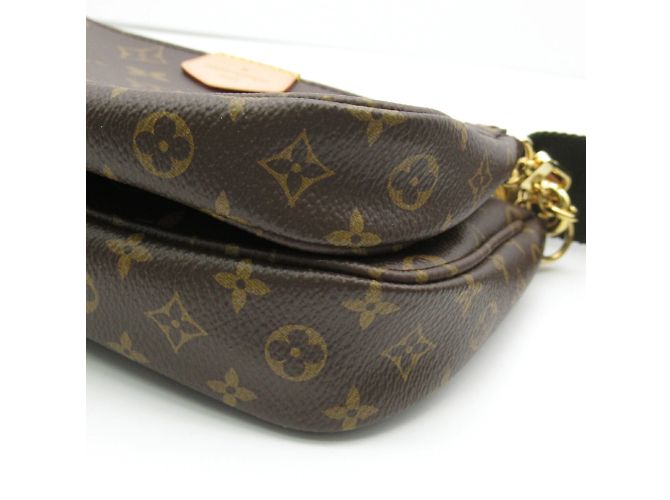 Borsa Multi Pochette Accessorio Louis Vuitton Marrone Monogramma - vista 7